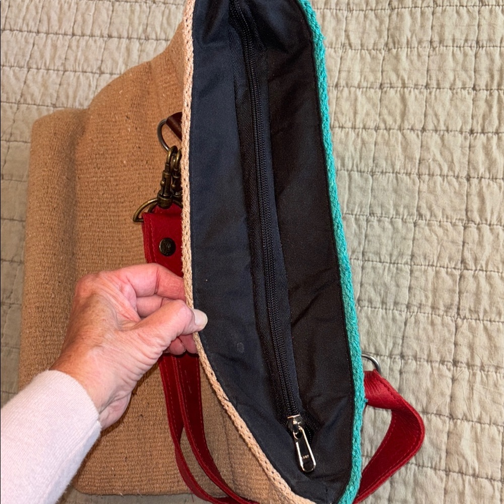 Colorful Patterned Tote Bag - Picture 5 of 8